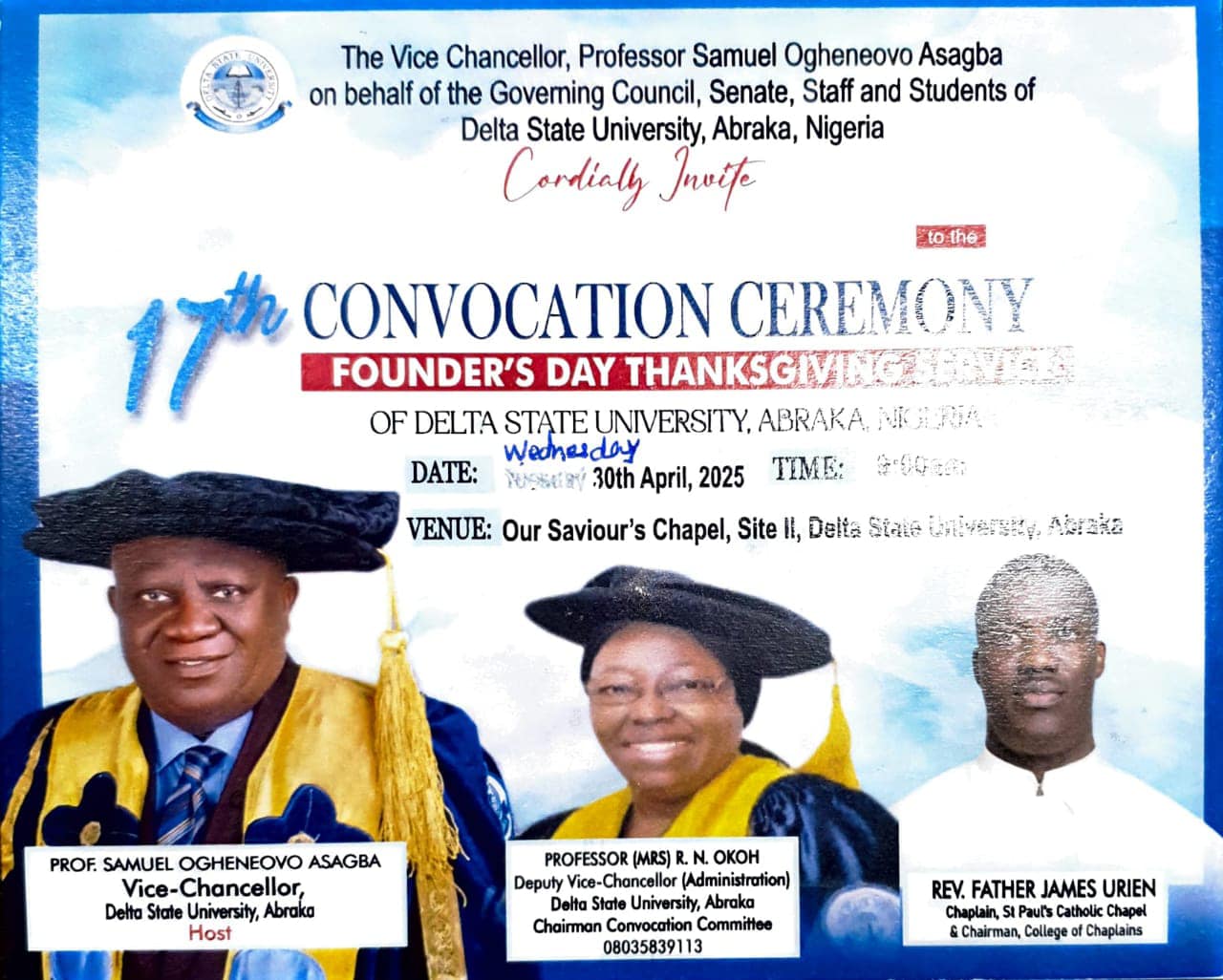 17TH CONVOCATION CEREMONY