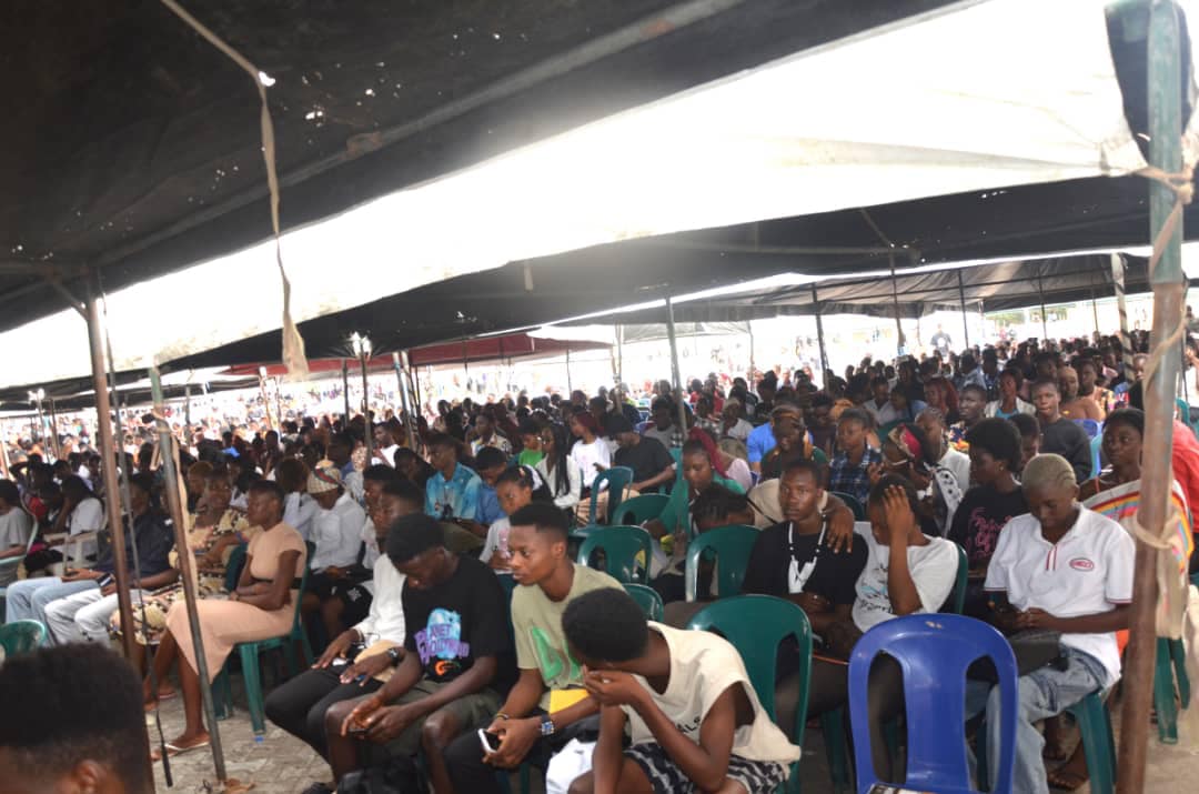 Day 1 Orientation ceremony for freshers, 2024/2025 Academic Session